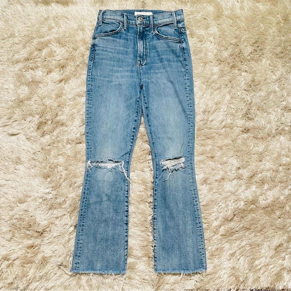 Mother The Hustler Ankle Fray Jeans